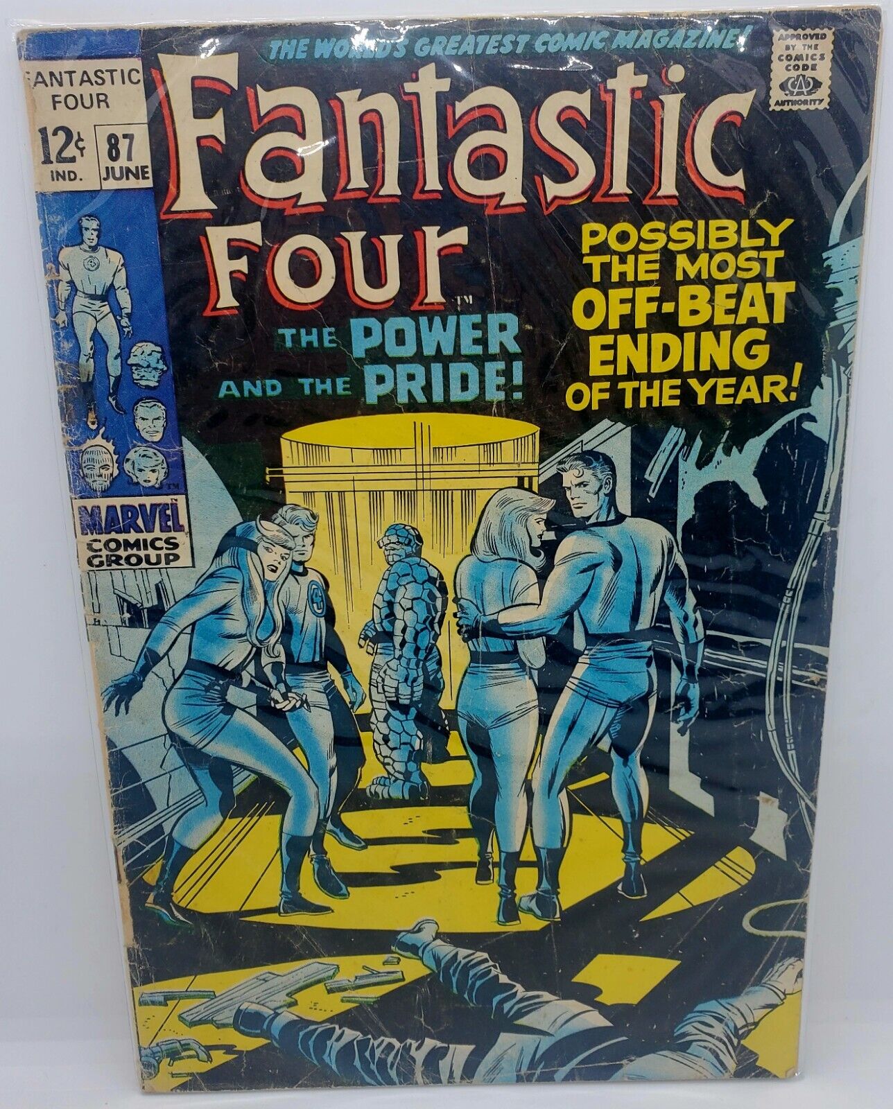 Vintage Fantastic Four #87 (Marvel Comics 1969) Doctor Doom 1st Ed 1st Print 🔥