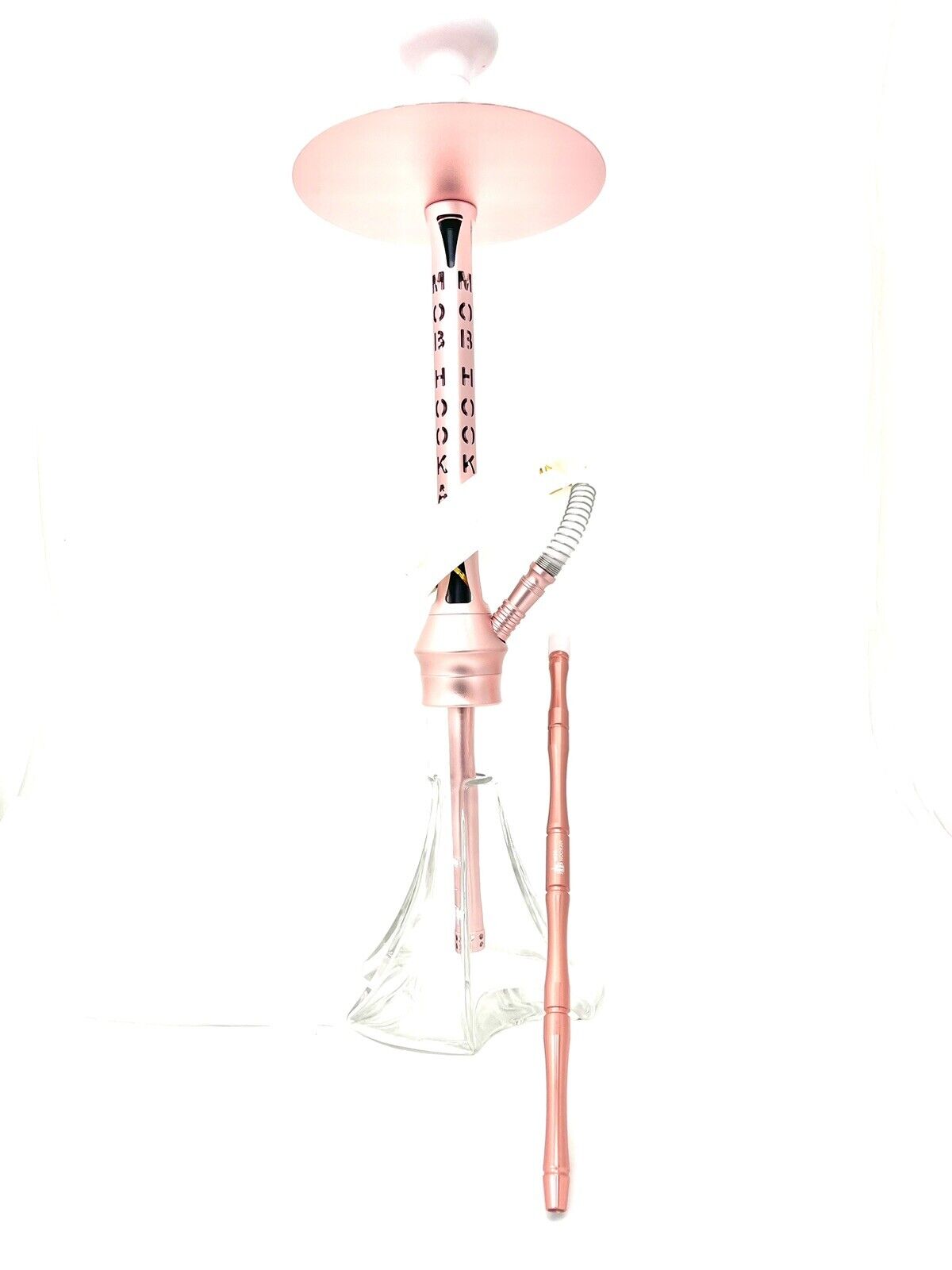 MOB Zylon Hookah Rose Gold 30 Inch Tall Modern Design Water Pipe For Shisha