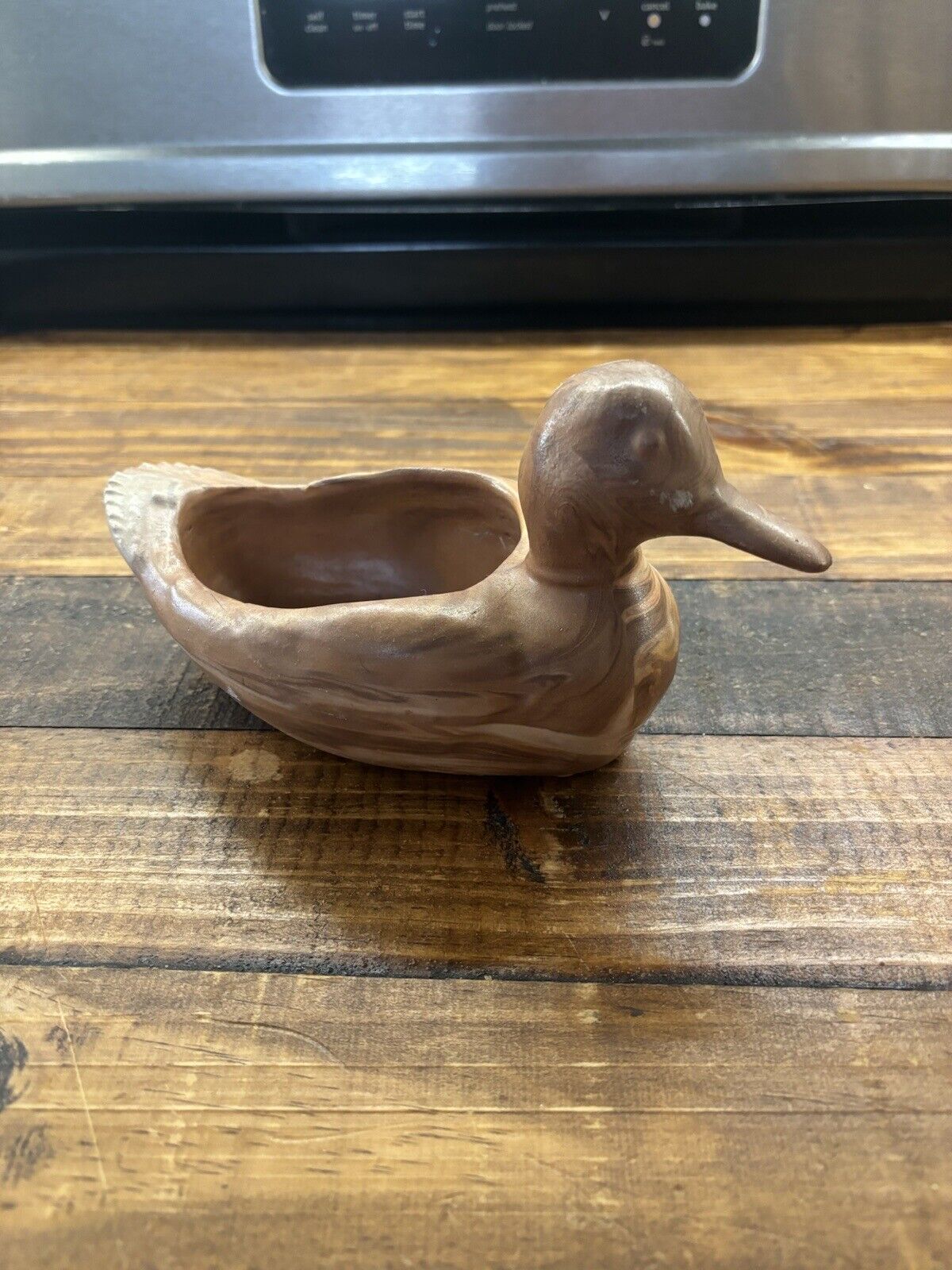 Ceramic Duck Planter Vintage