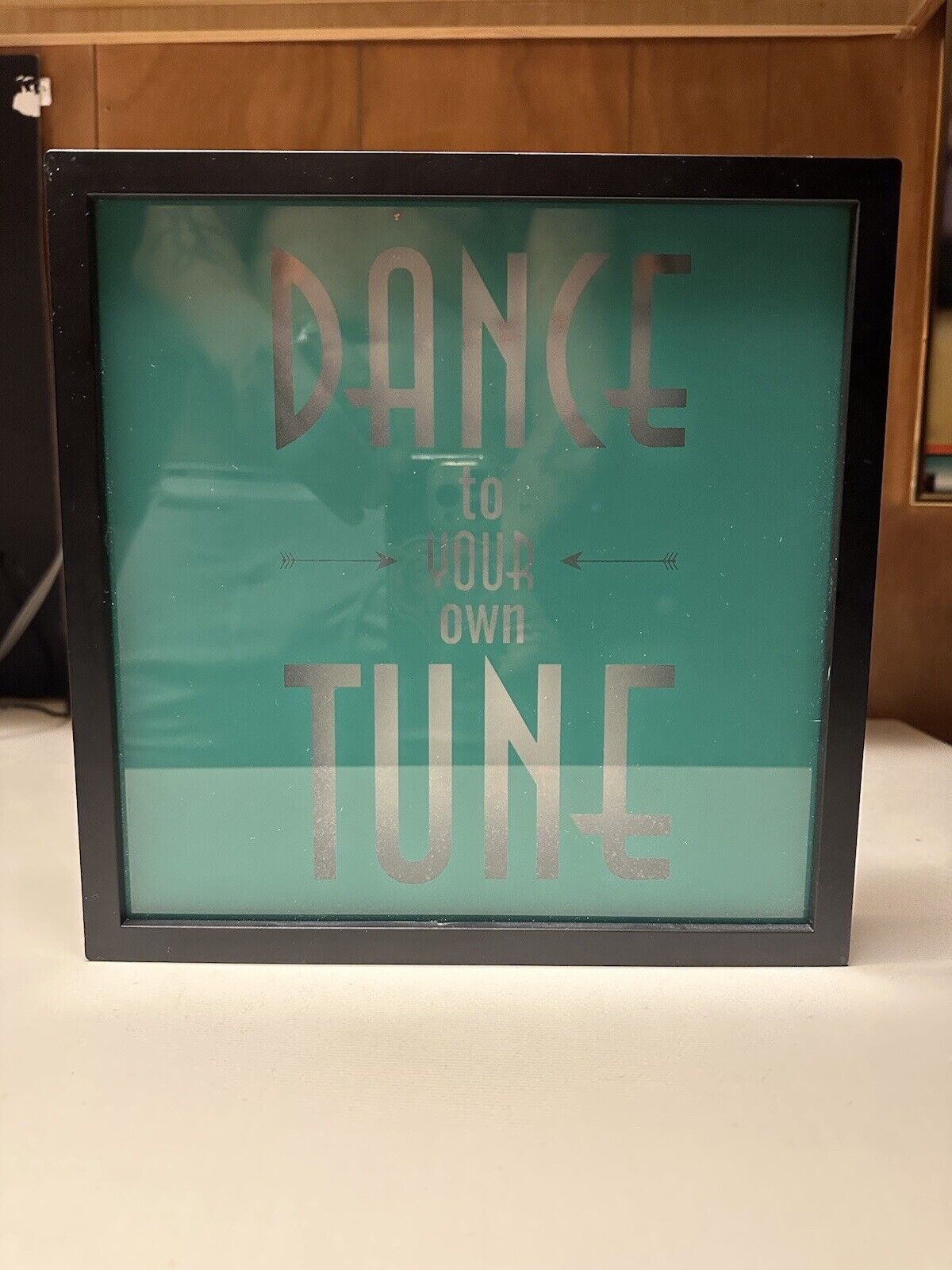 Dance to your tune light up sign