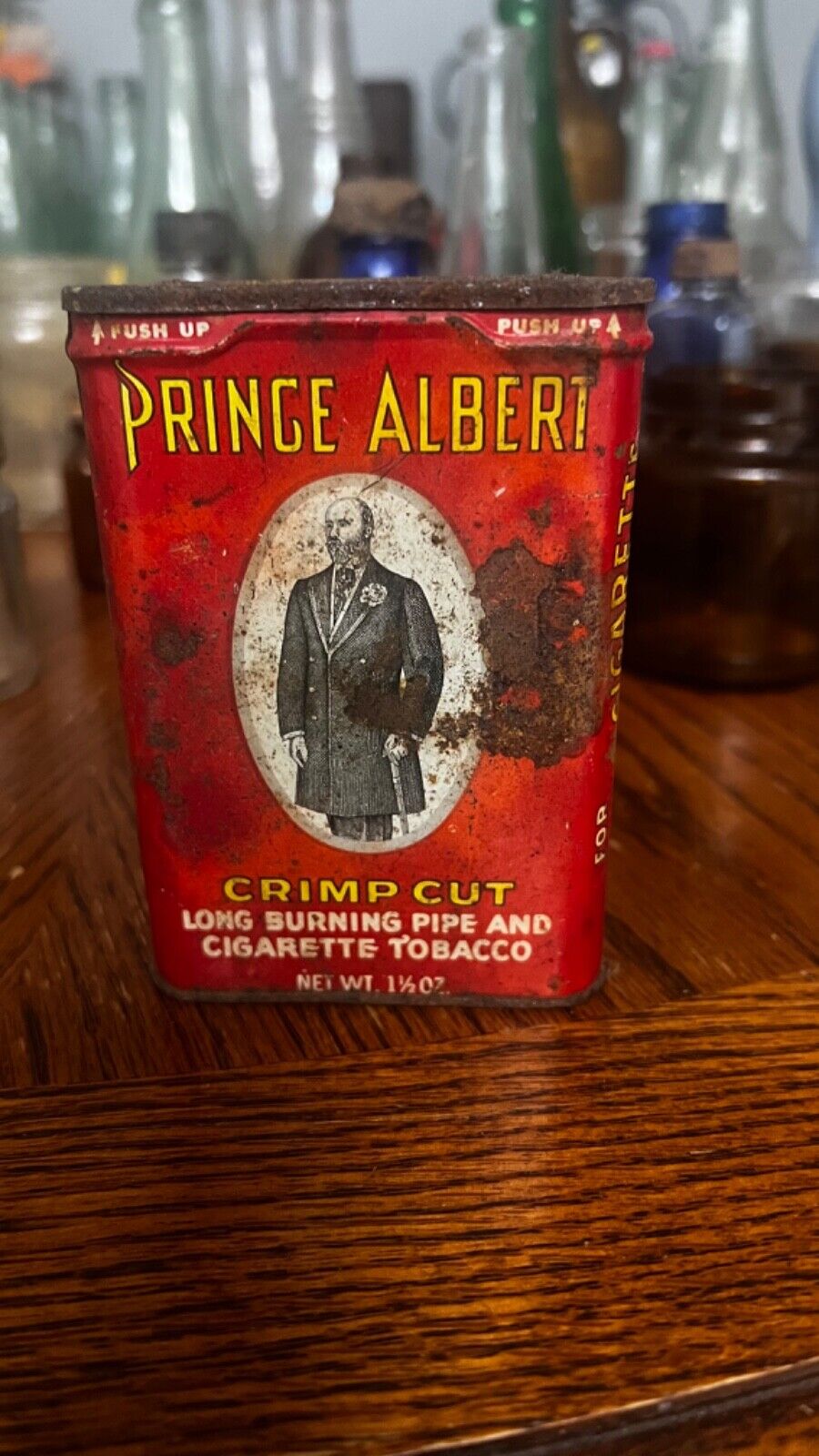 Vintage Prince Alberts tin can 