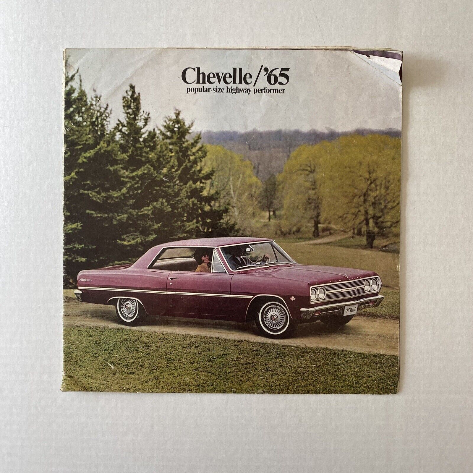 1965 Chevrolet Chevelle Malibu sales brochure 16 pg dealer literature ORIGINAL