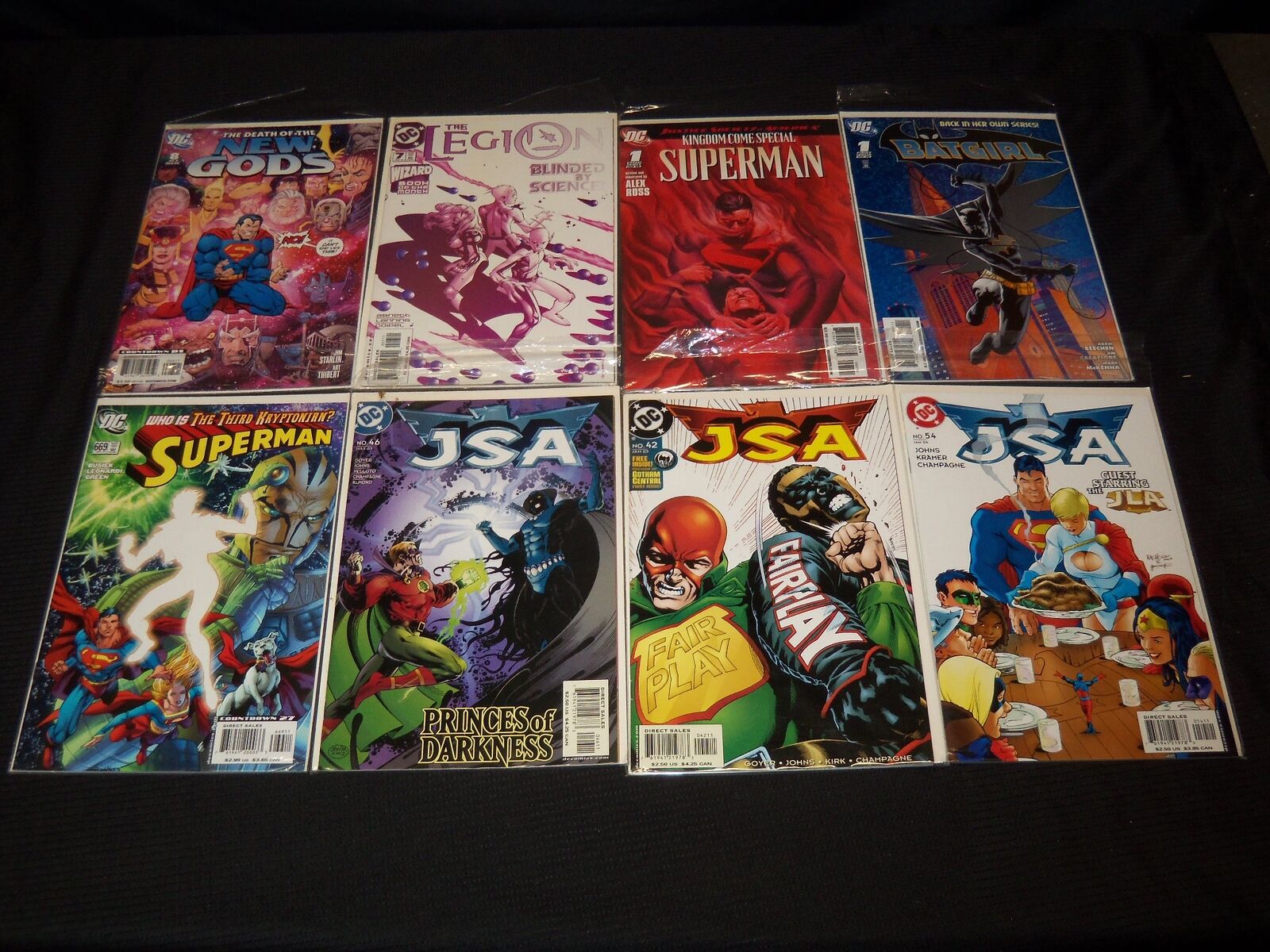 2000\'S ASSORTED DC COMIC BOOK LOT OF 33 DIFFERENT ISSUES VF TO NM - LOT #4