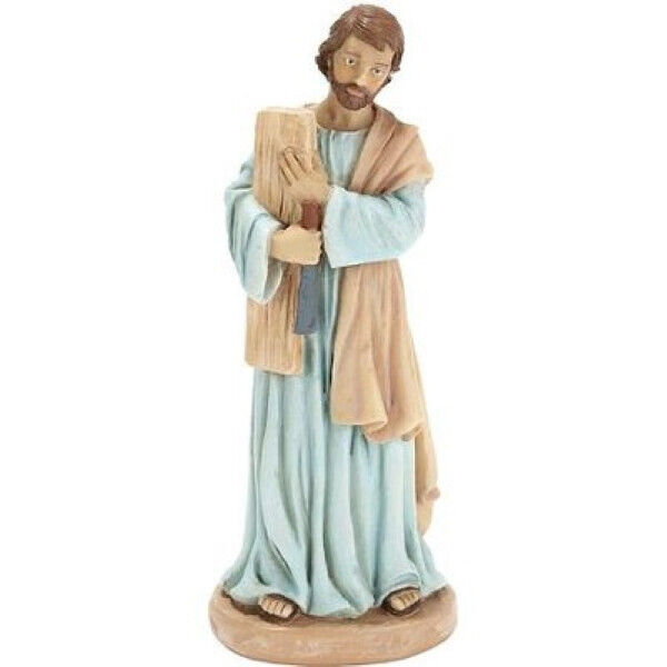 St. Joseph The Worker 4 x 2 inch Resin Stone Table Top Figurine