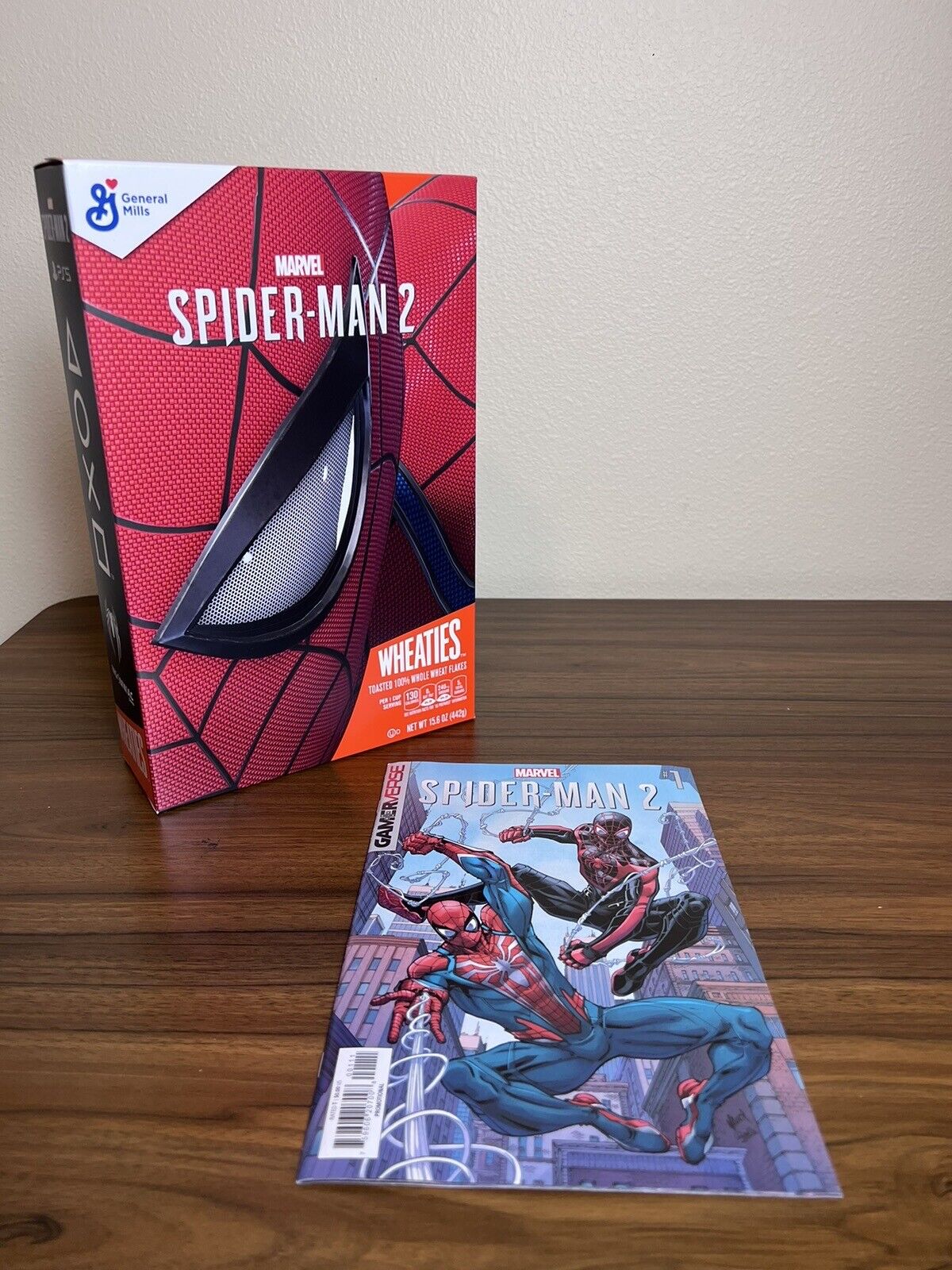 Wheaties Marvel’s Spider-Man 2 Box Limited Edition /2000 w/ Comic & Code