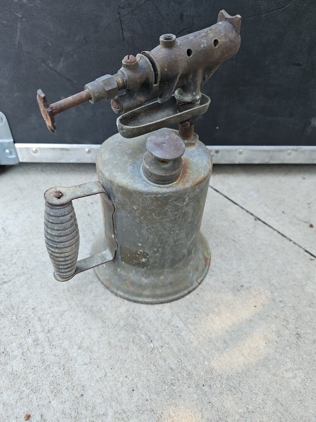 Vintage Antique Welding Plumbing Soldering Iron Gas Blow Torch