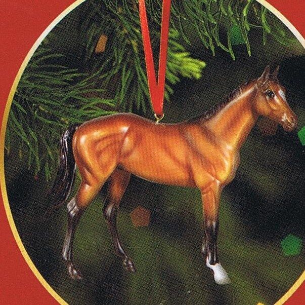 Breyer Beautiful Breeds Thoroughbred Christmas Holiday Ornament 700516