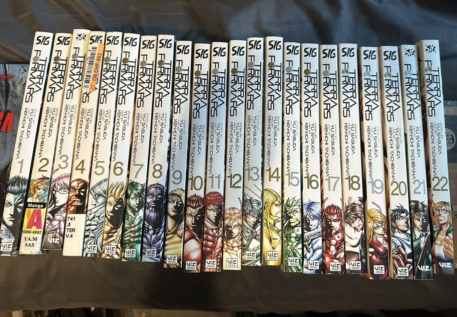 Terra Formars Manga Lot Volumes 1-22 Viz Media Yu Sasuga Brand NEW graphic Novel