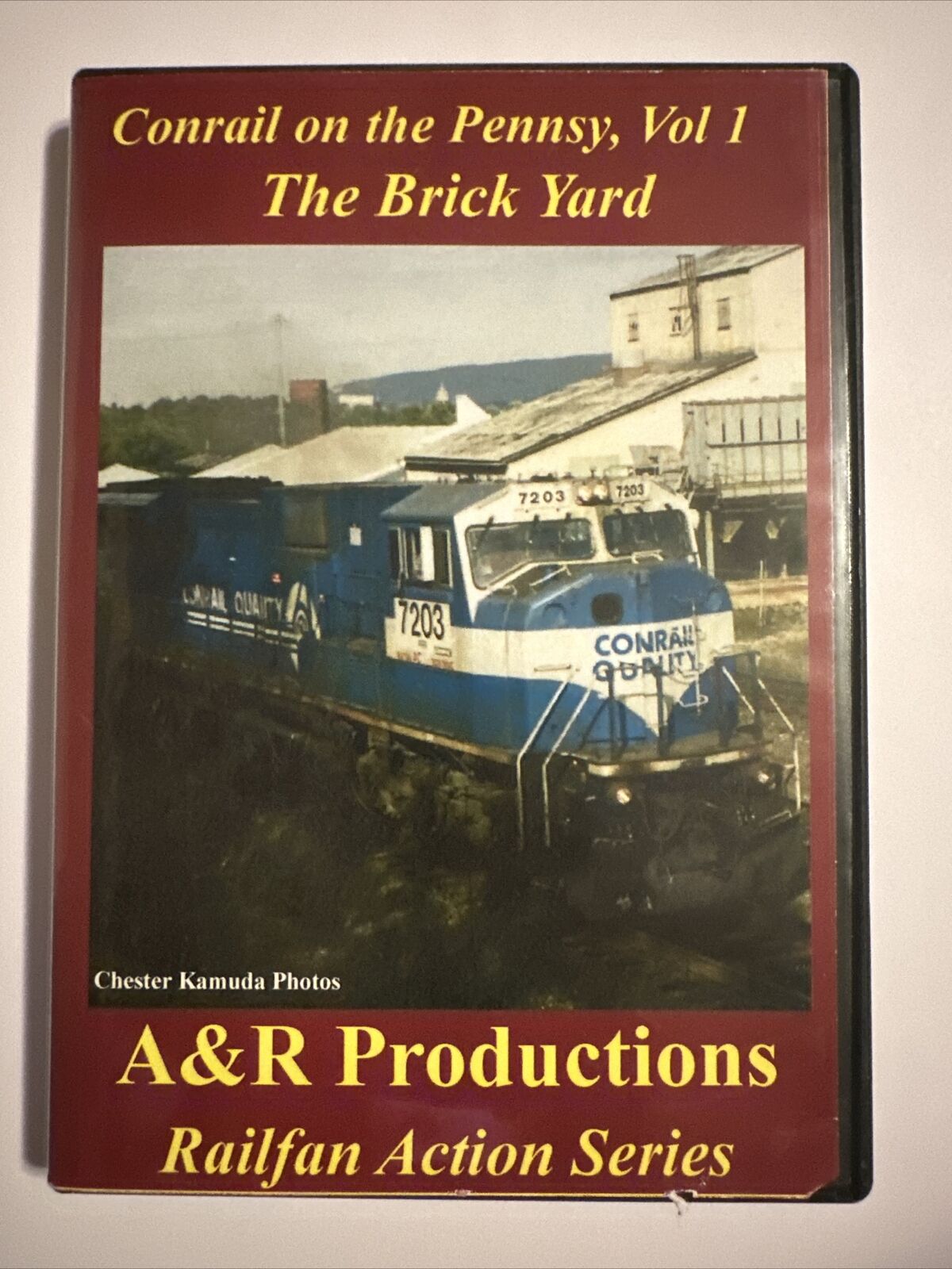 Conrail on the Pennsylvania Vol. 1 The Brick Yard DVD INDUSTRIAL RAILROAD DVD+R