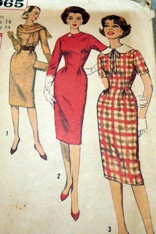 *LOVELY VTG 1960s DRESS Sewing Pattern 14/34