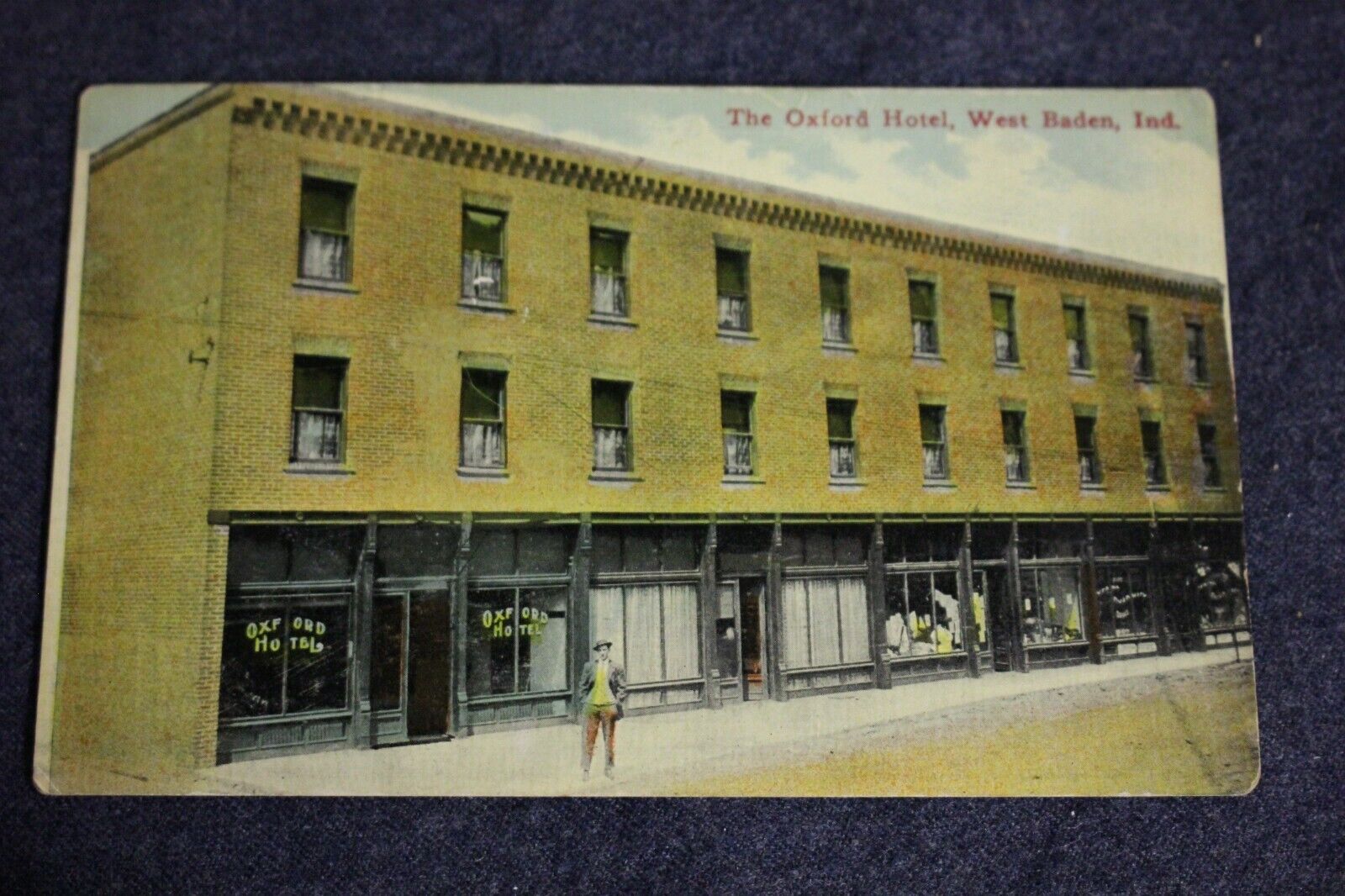 West Baden, Indiana, Oxford Hotel, Early Postcard