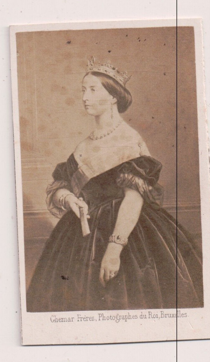 Vintage CDV Queen Victoria of Great Britain Empress of India by Ghemar Freres