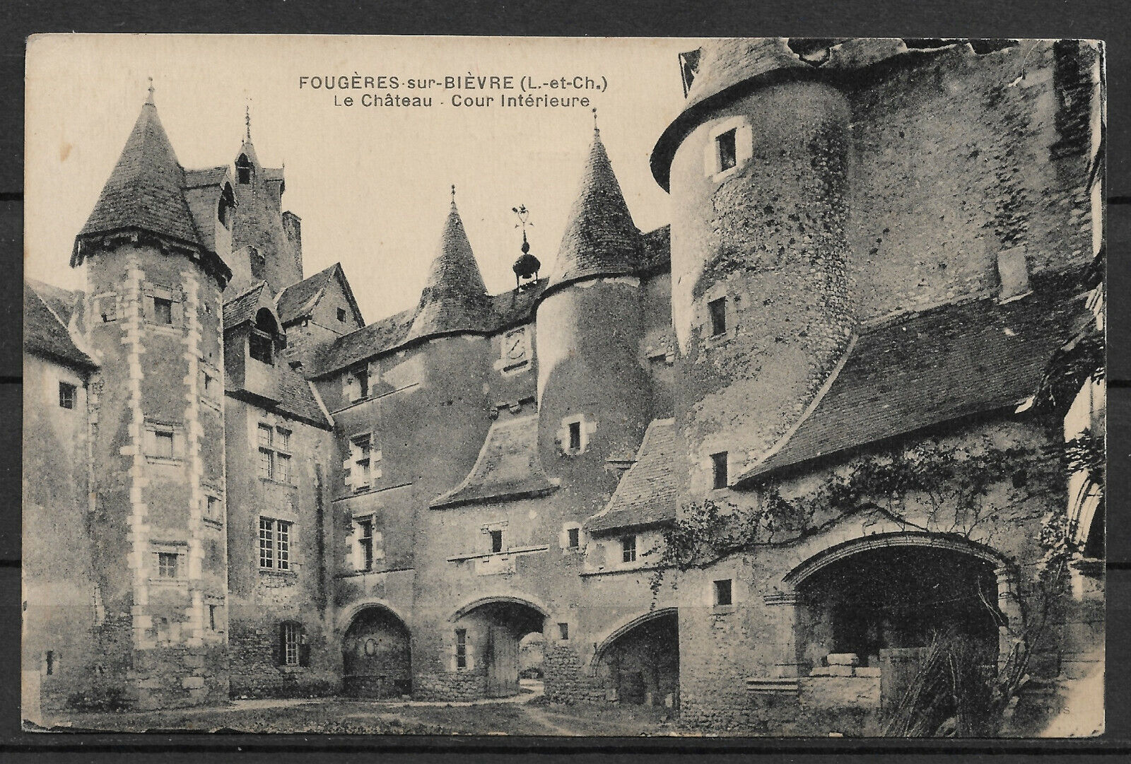 France Château de Fougères, Dep. Ille-et-Vilaine, Middle Age Castle, VF Unposted