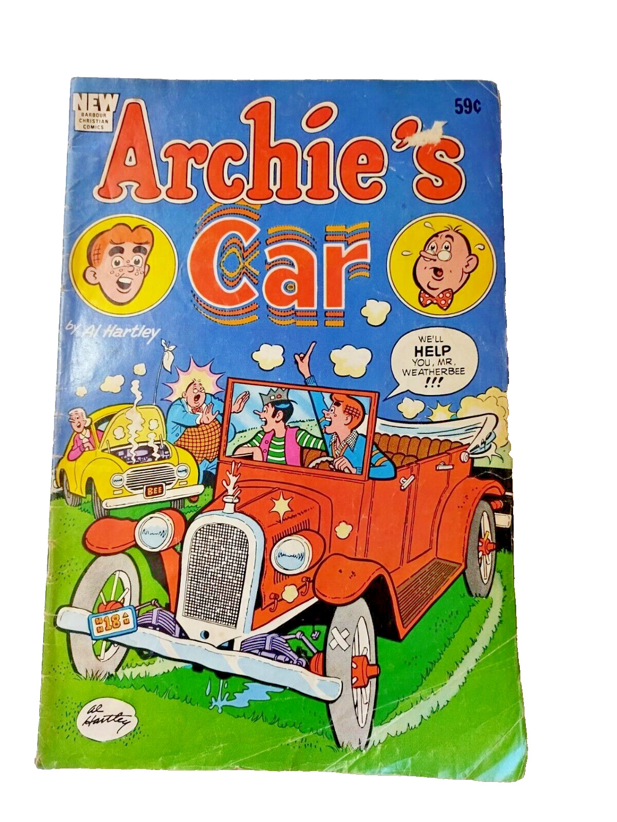 Barbour Christian Comics - Archie’s Car 1986 comic book
