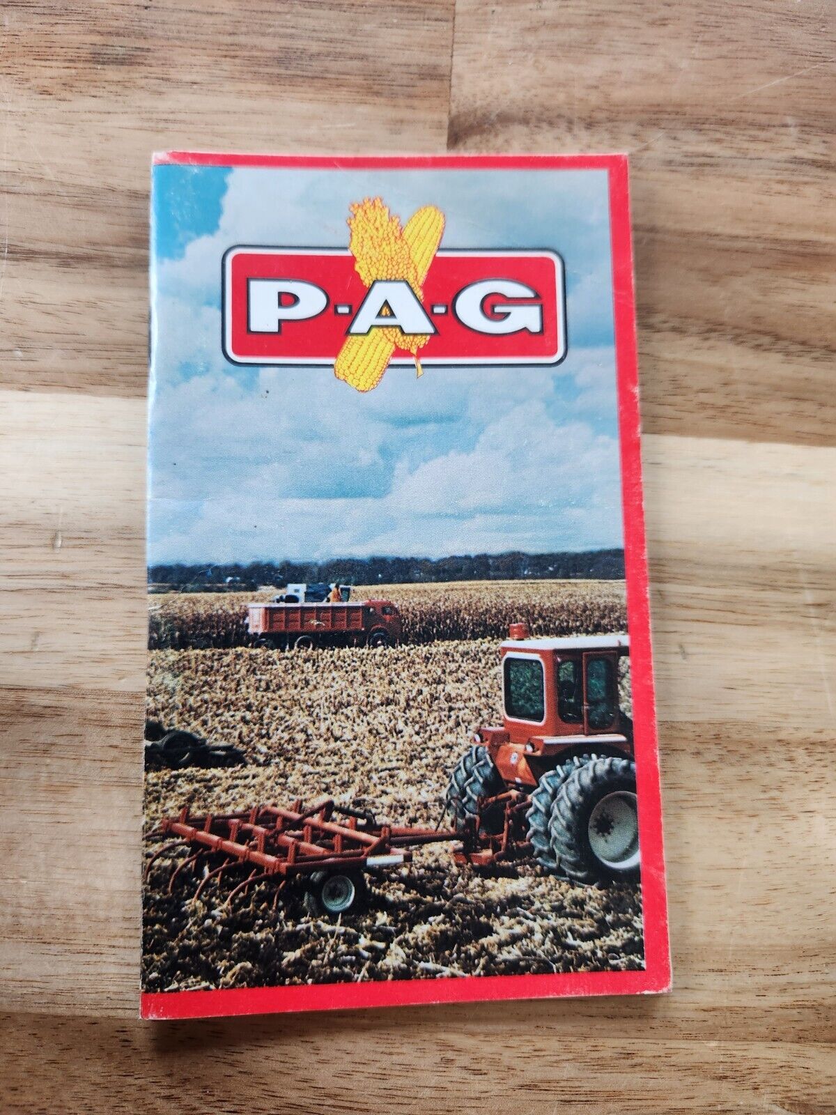 Vintage PAG Seed Corn Pocket Memo Book 1977 Calendar