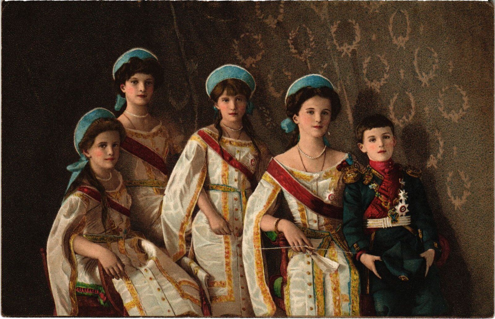 PC RUSSIAN ROYALTY ROMANOV IMPERIAL CHILDREN (a56703)