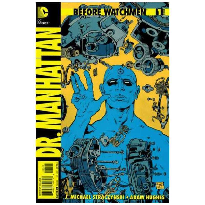 Before Watchmen: Dr. Manhattan #1 Cover 2 in NM minus condition. DC comics [t~