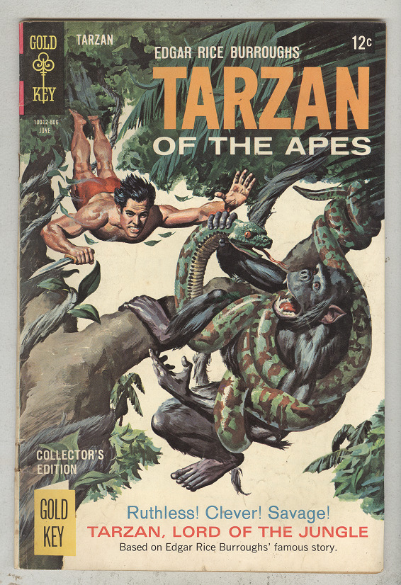 Tarzan of the Apes #176 June 1968 VG Lord of the Jungle