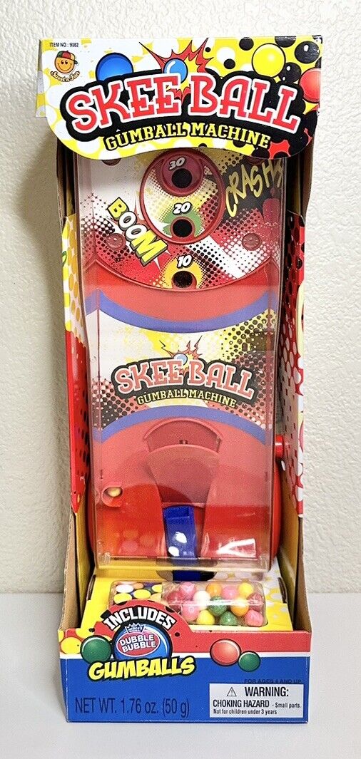 Dubble Bubble Skeeball Gumball Machine