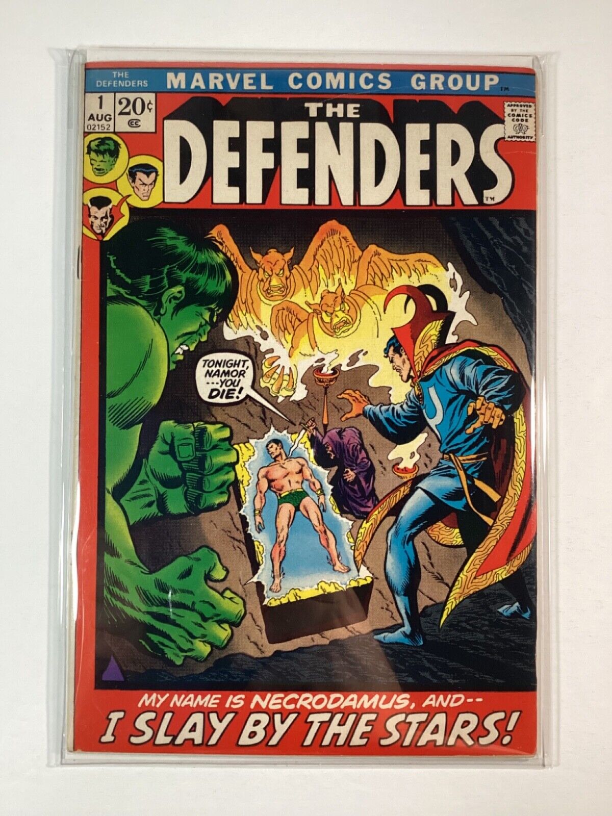 DEFENDERS 1972 1st Series #1 GD+ 2.5🥇PREMIERE ISSUE: SAL BUSCEMA & JIM MOONEY🥇