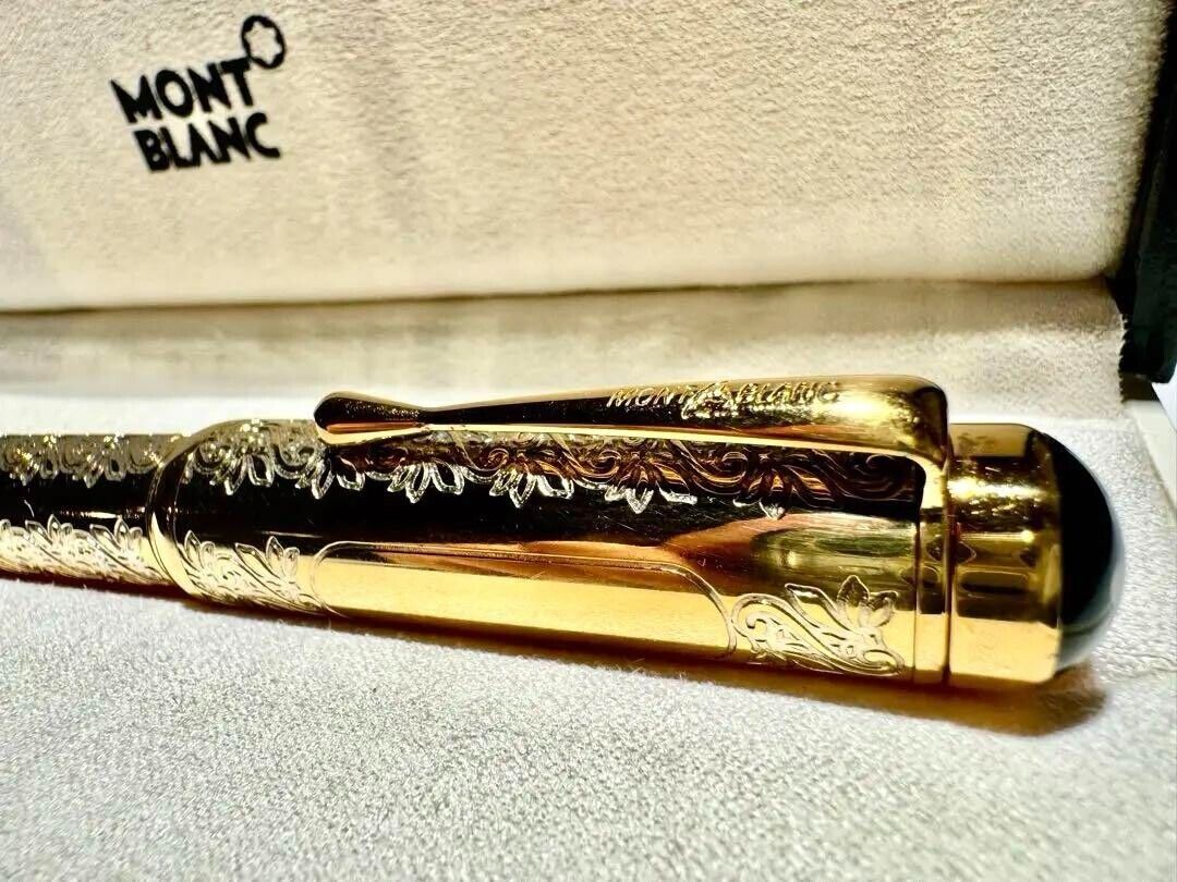 Montblanc Louis XIV Patron series fountain pen Nib M Limited to 4810 from Japan