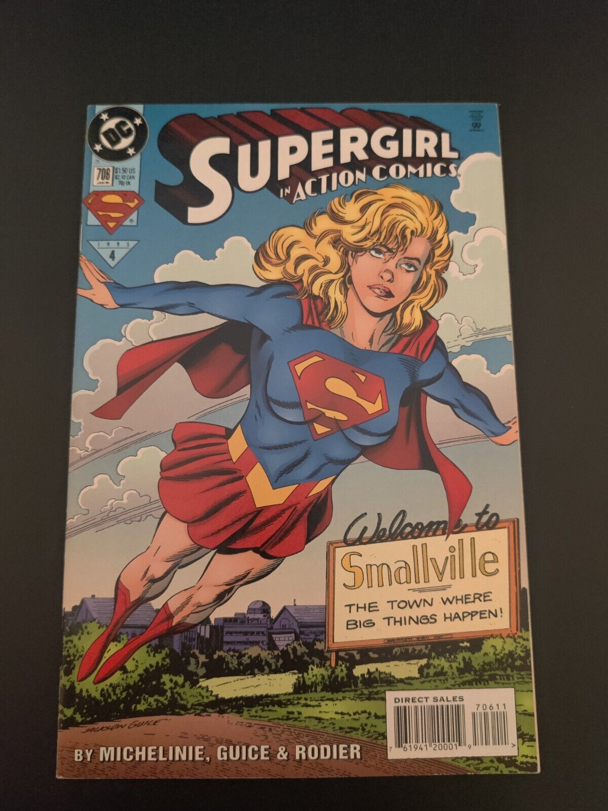 DC 1995 Supergirl In Action Comics Vol. 4 Issue 706 Comic Book