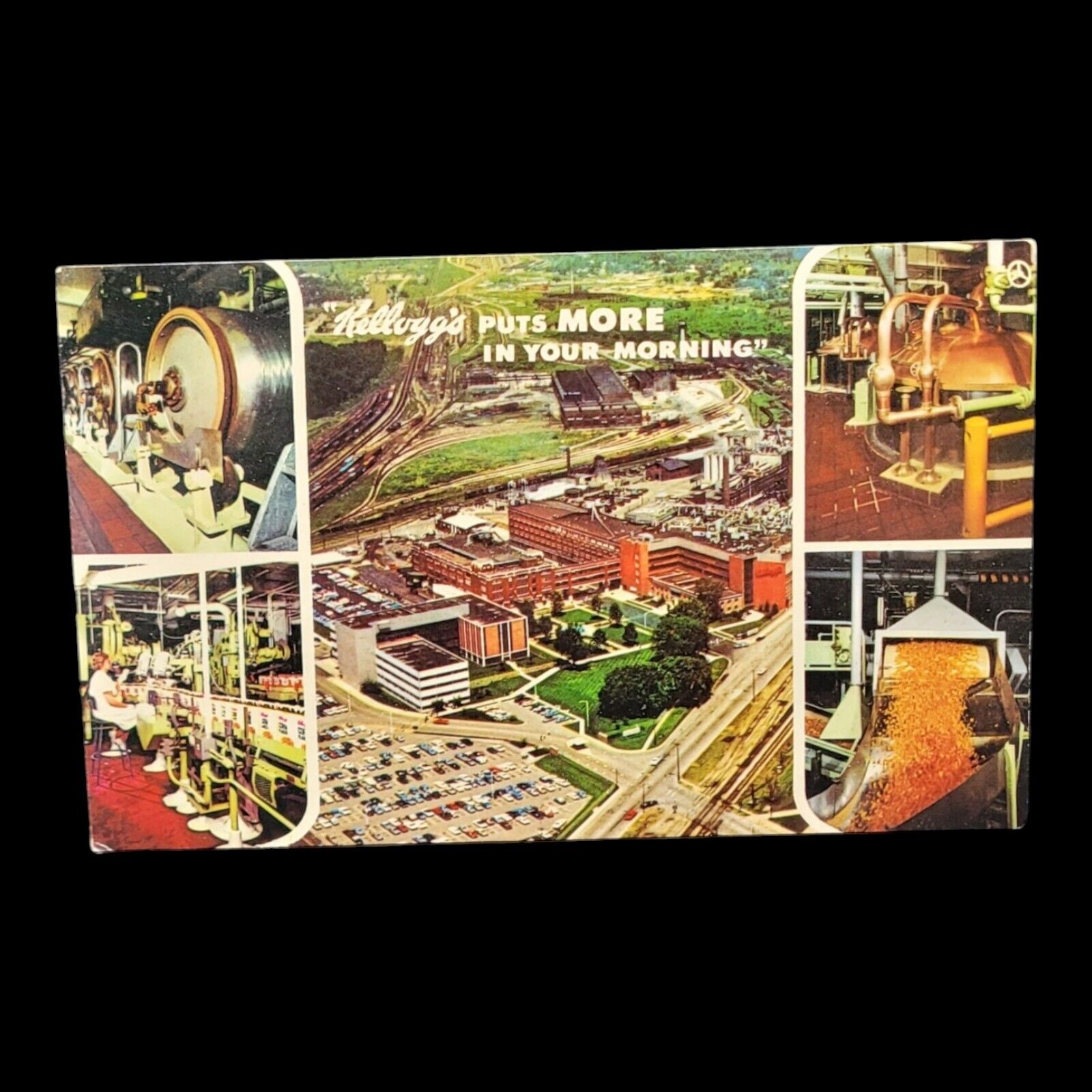 Postcard Battle Creek MI Kellogg Company Cereal Plant Campus Factory Unposted 