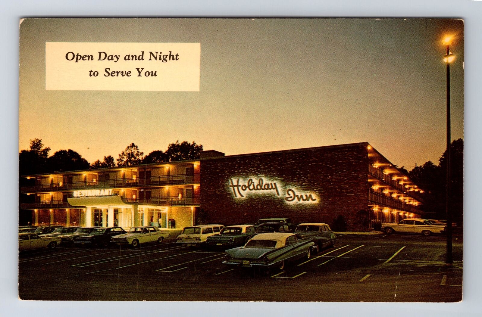 Alexandria VA-Virginia, Holiday Inn, Advertisement, Antique, Vintage Postcard