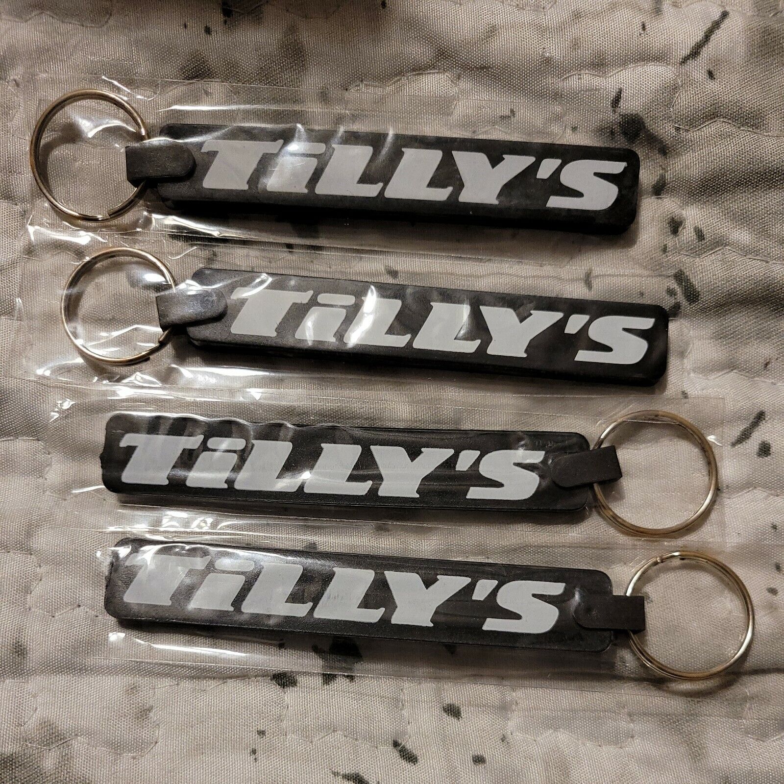 4 Tilly’s Key Chains  , bag tag