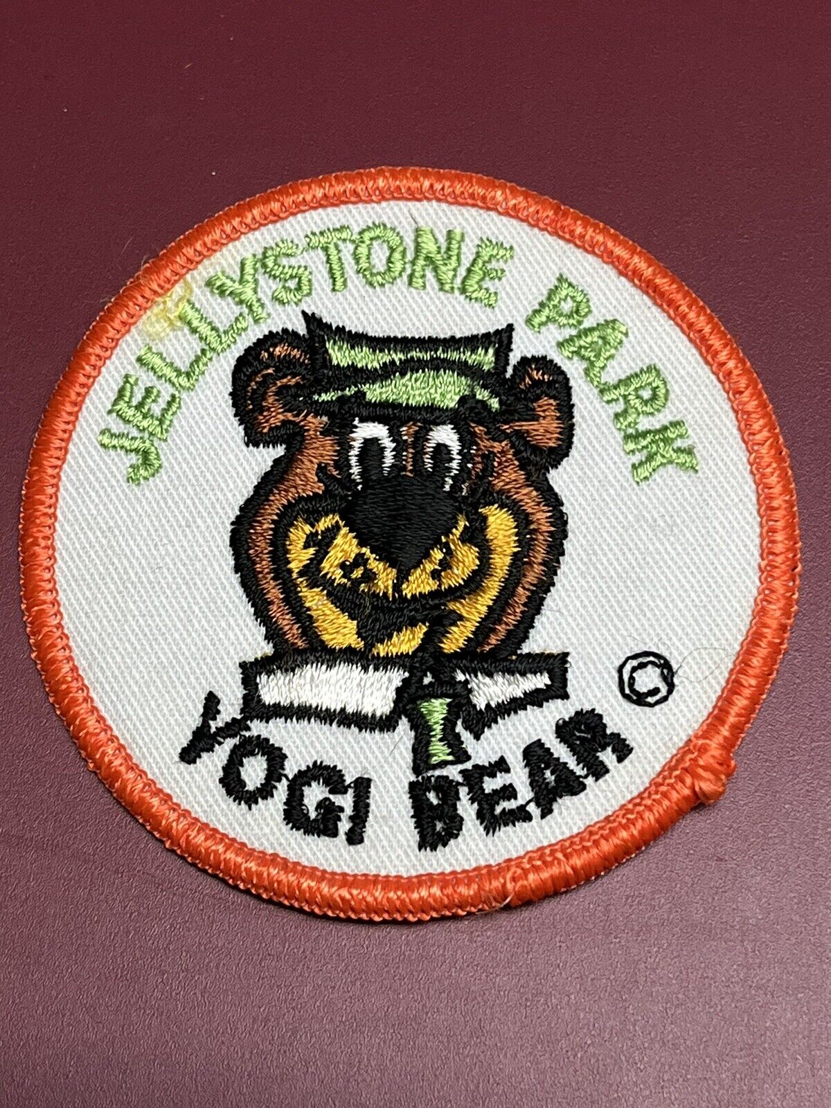 Vintage Jellystone Park Yogi Bear Souvenir Patch