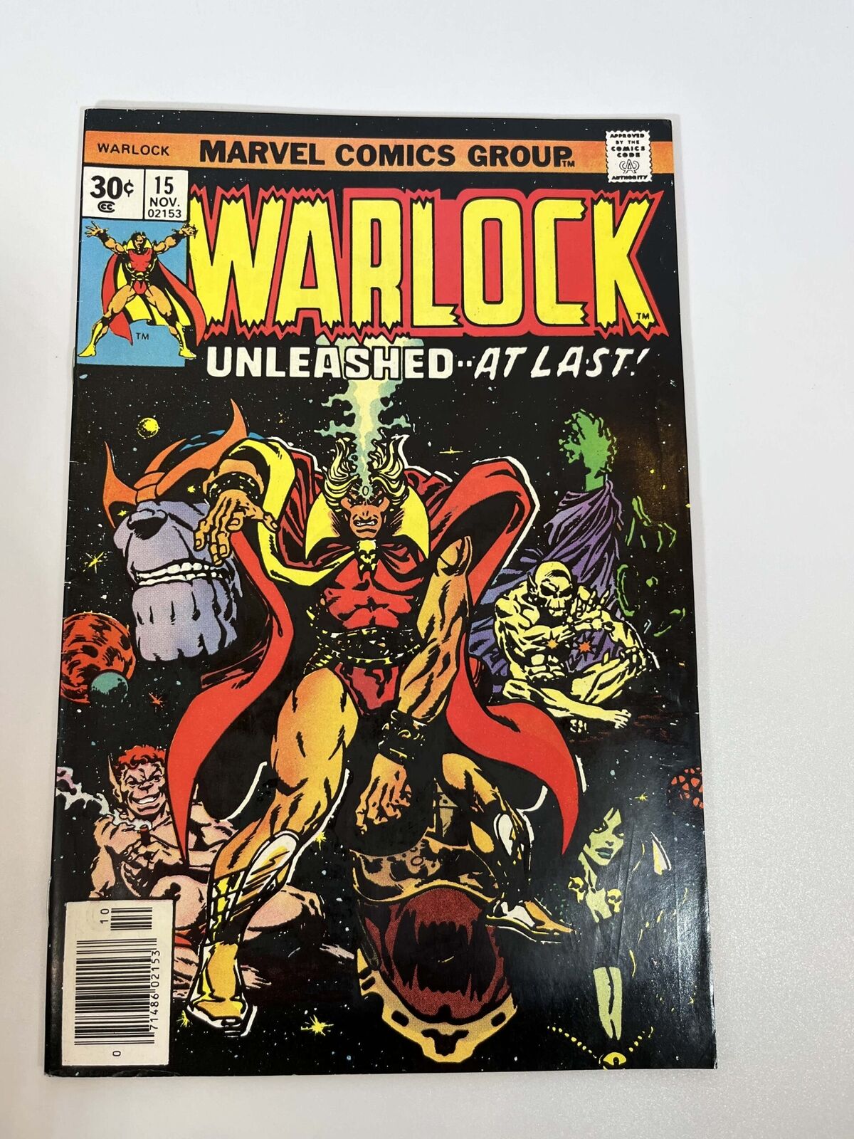 Warlock #15 (1976) in 8.0 Very Fine