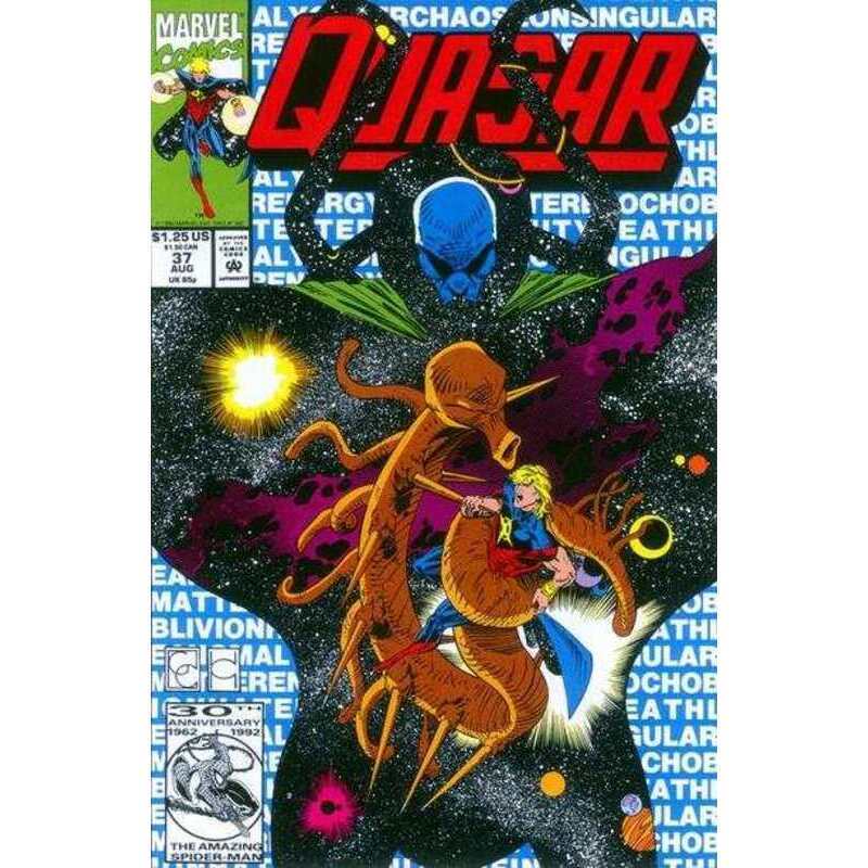 Quasar #37 Marvel comics NM minus Full description below [u}