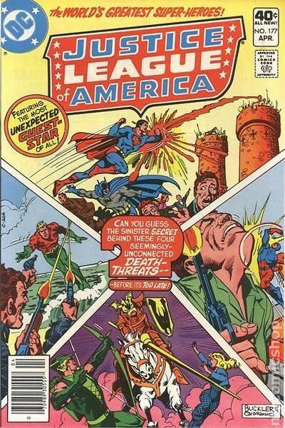 Justice League of America #177 FN 1980 Stock Image