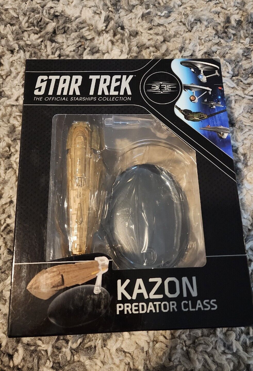 Kazon Predator Class Star Trek Eaglemoss Bonus Edition new in box