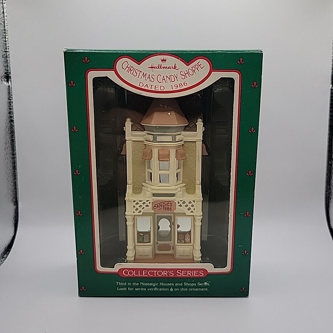 1986 Hallmark Christmas Candy Shoppe Collector's Series Ornament