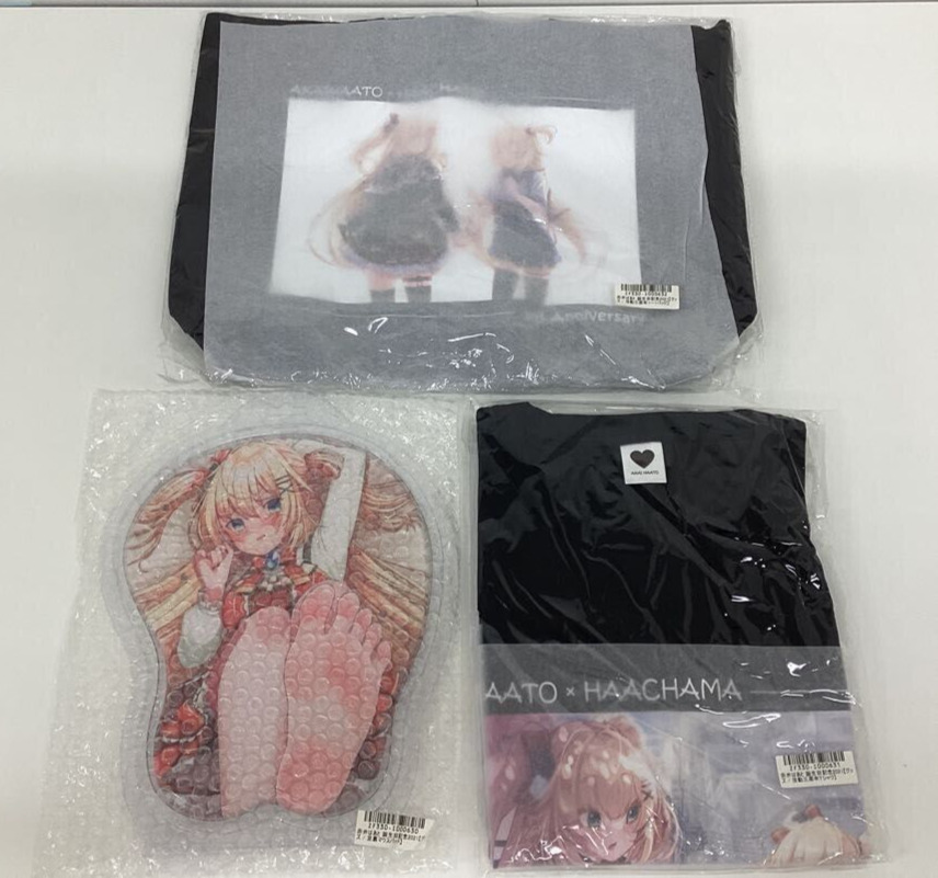 New Hololive Akai Haato 2021 Birthday Merch Complete Set Limited Edition N Japan