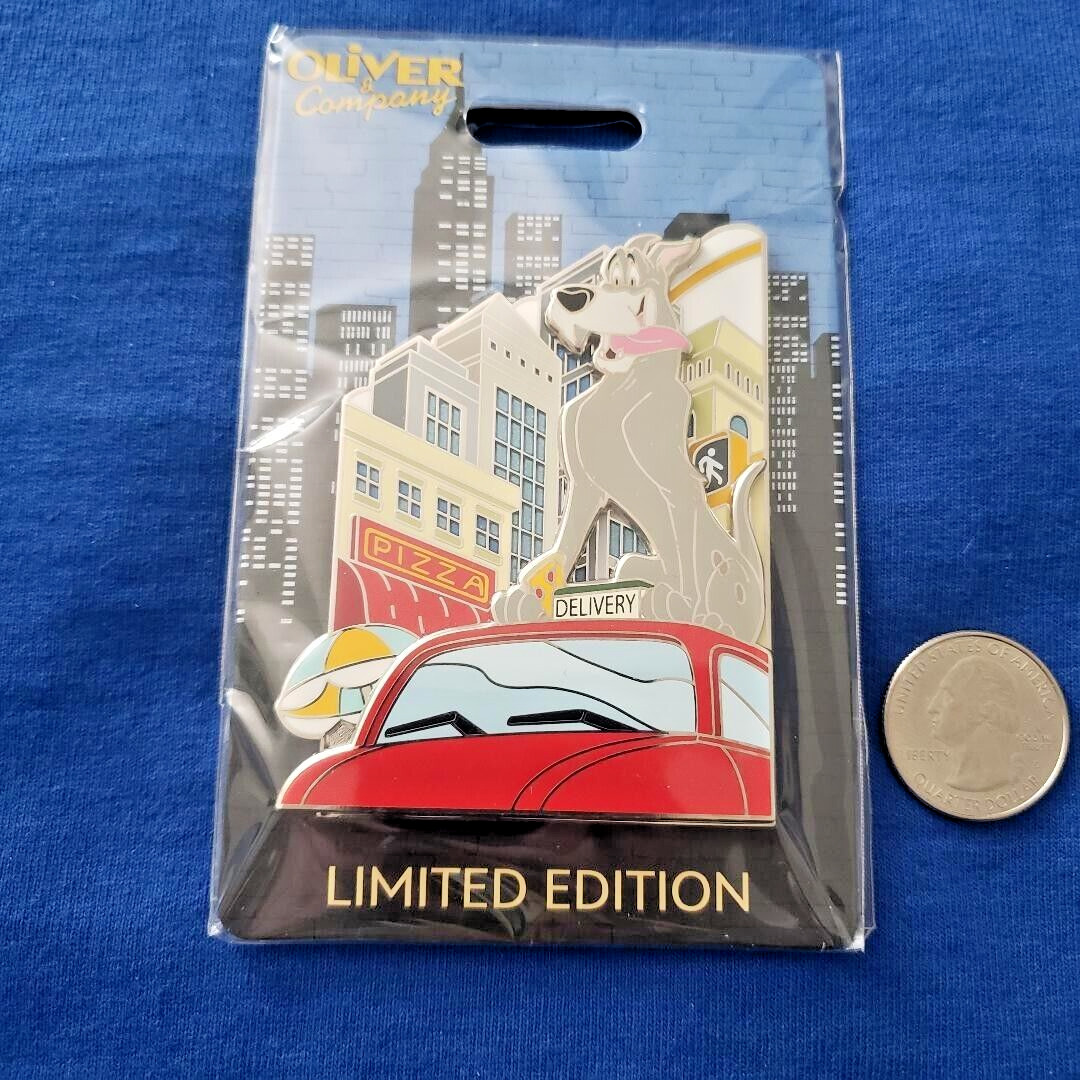 Disney 2023 WDI Oliver And Company Einstein LE 300 Pin