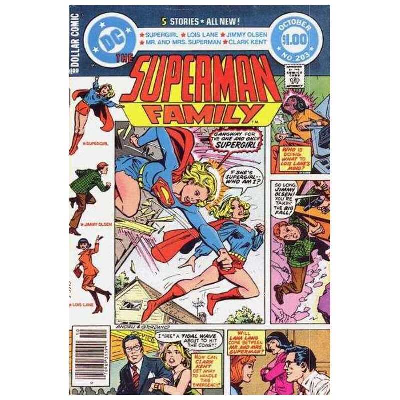 Superman Family #203 in Fine + condition. DC comics [v 
