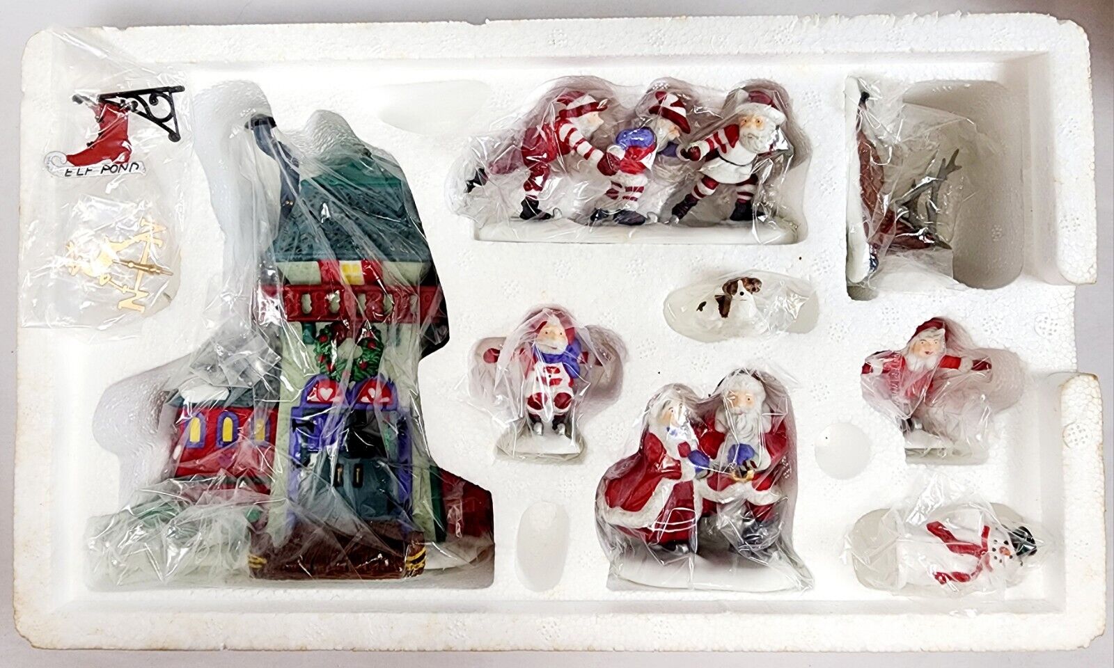 Department 56 Peppermint Skating Party Set of 6  Heritage Village Collection 