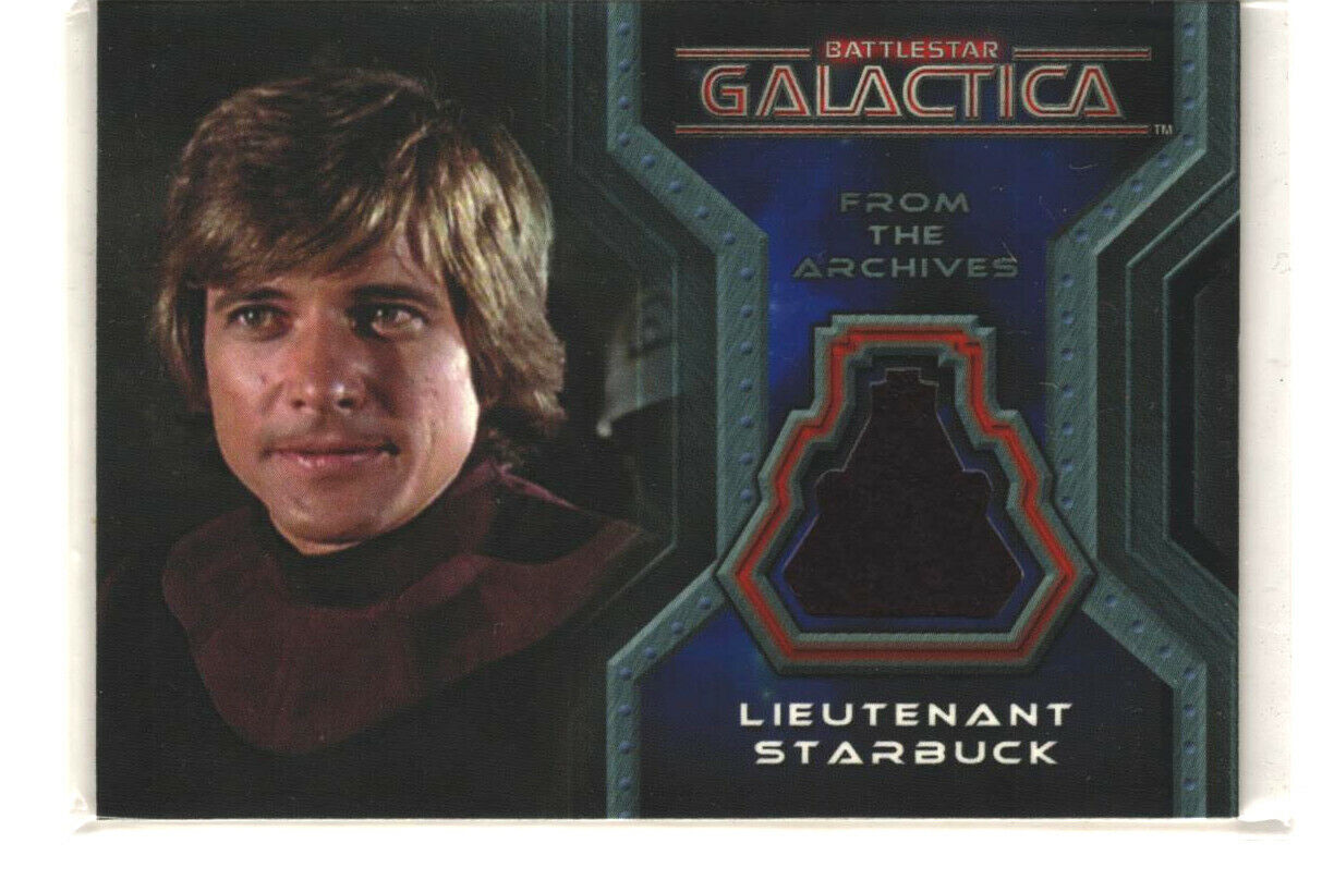 2006 Battlestar Galactica Lt. Starbuck Dirk Bendict Costume Card CC2 Archives
