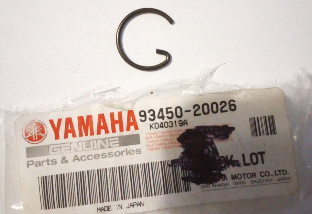 Yamaha Circlip NOS 93450-20026  (L-8638)
