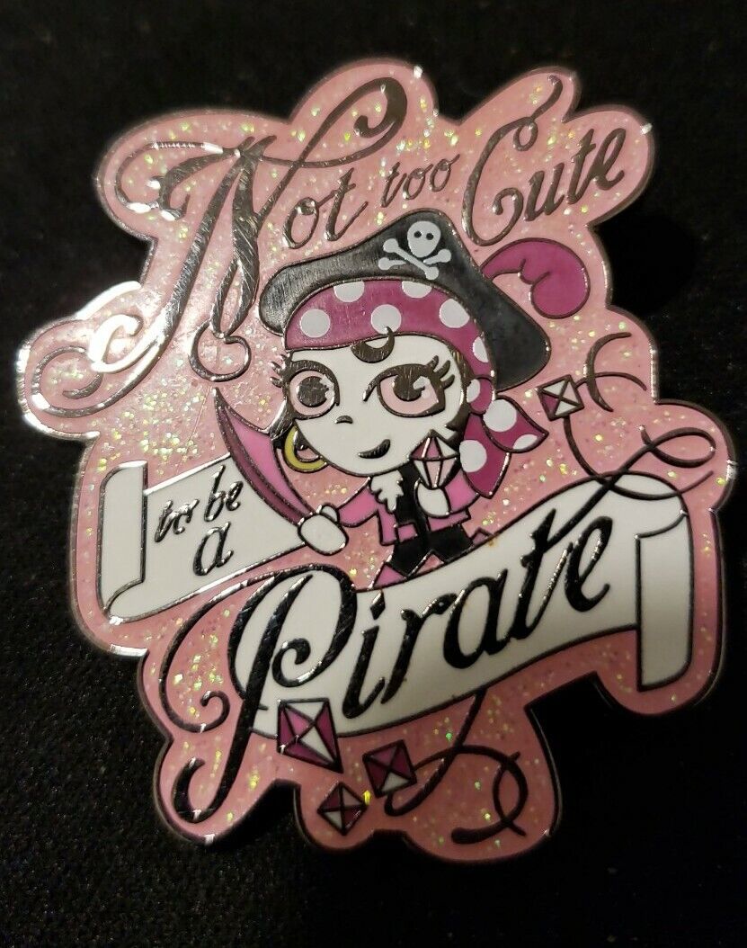 Disney Pin 00010 Pirate Not So Cute AP Preproduction Sample Artist Proof LE