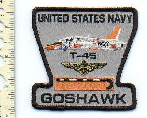 Military  Aviation Patch  USN  T-45 Goshawk - NEW 