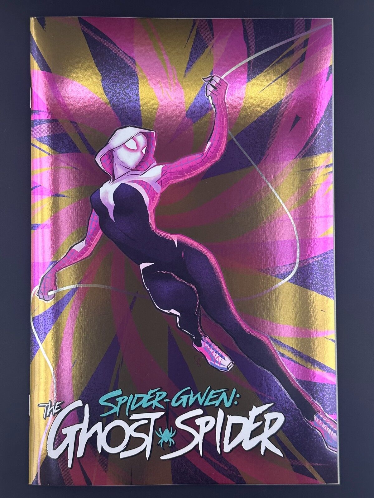Spider-Gwen: The Ghost-Spider #1 Foil Souza Variant 2024 Marvel Comics NM