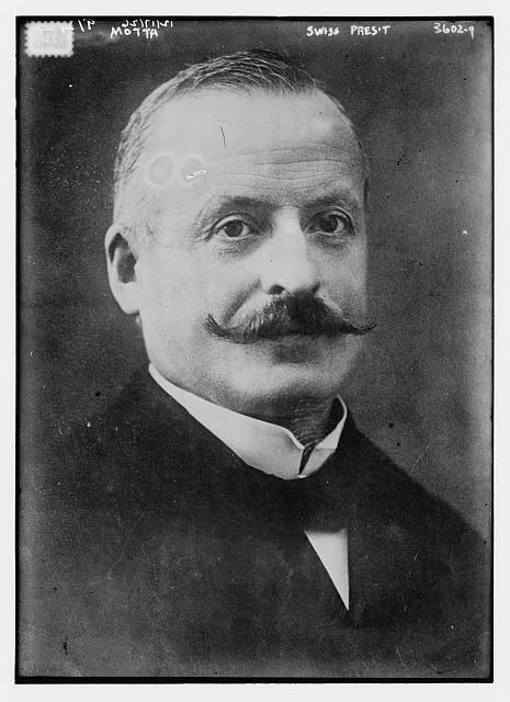 Swiss Politician Giuseppe Motta 1871 1940 c1900 Historic Old Photo