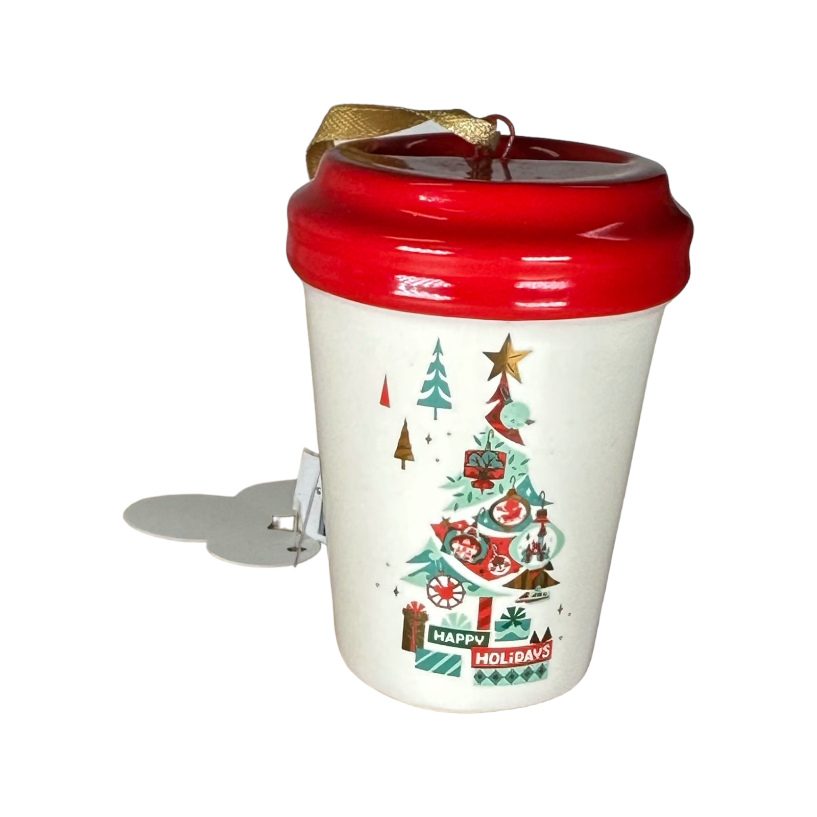 2019 Disney Parks Happy Holidays Starbucks Cup Ornament