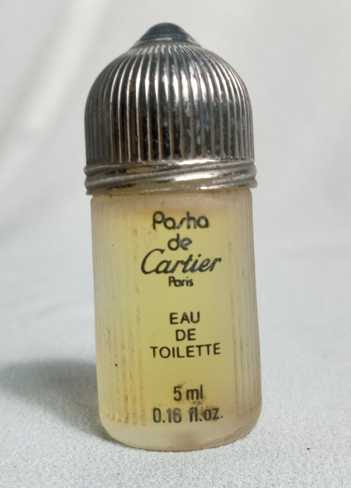 Parfum Legend Vintage 1990s Cartier Pasha for men eau de toilette 5ml
