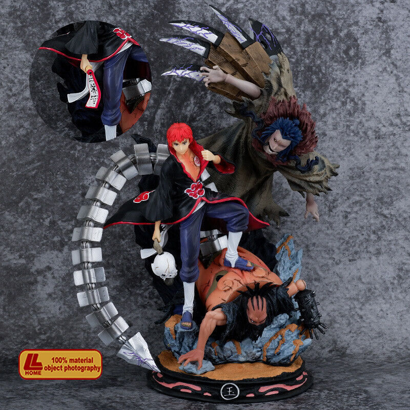 Anime ninja Shippuden Akatsuki Sasori Fight PVC Figure Collection Toy Gift