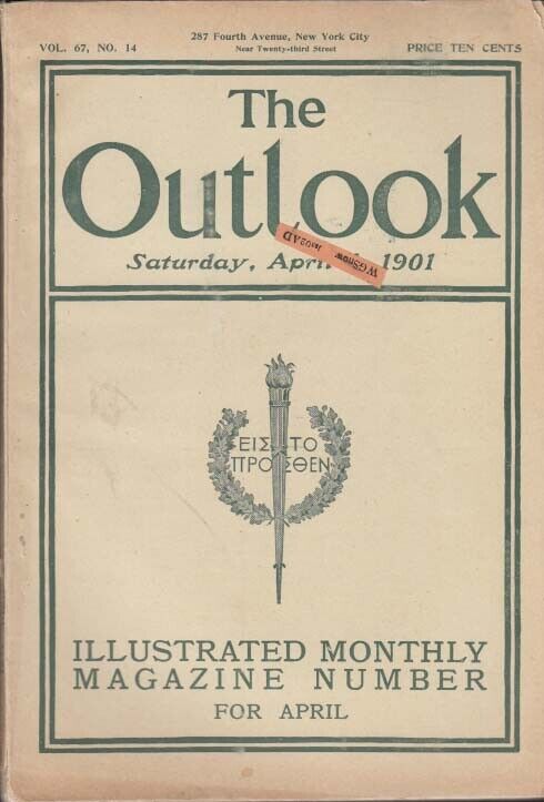 The OUTLOOK4/6 1901 Carnegie; Jacob A Riis; San Juan; Eugene Philbin &c