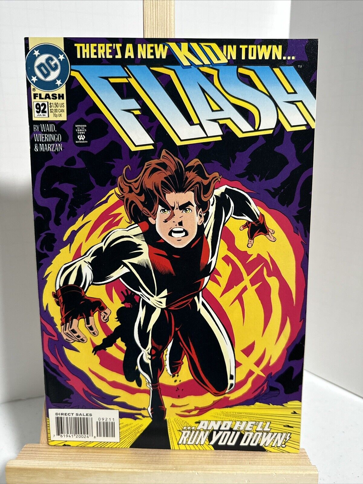 Flash #92 1994 DC Comics Waid Wieringo